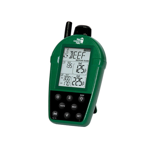 Bge Egg-shaped Dual Probe Wireless Remote Thermometer