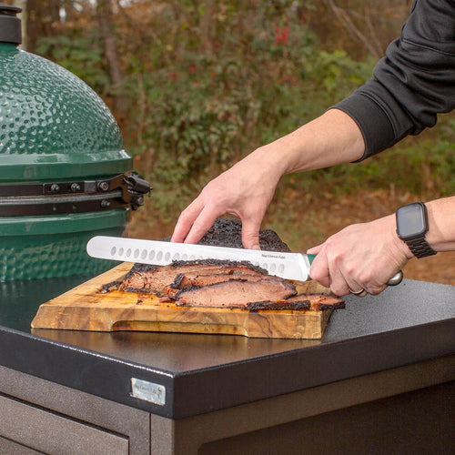 Big Green Egg Brisket Slicing Knife with Protective Cover