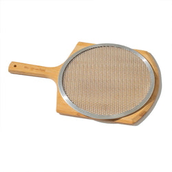 Bge Bamboo Wood Pizza Peel & Screen