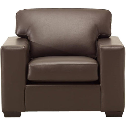 Havana Brown Leather Chair