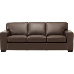 Havana Brown Leather Sofa