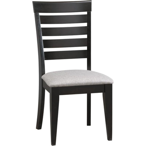 Slat Back Side Chair - Peppercorn