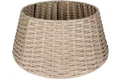 Plastic Wicker Christmas Tree Collar