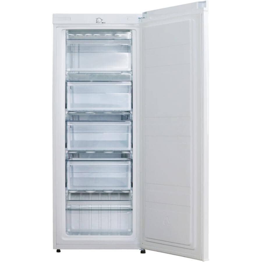 White Omnimax Freezer 5.3 Cu. Ft. | Upright Freezer – GP Home
