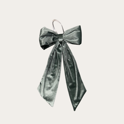 Sage Velvet Bows