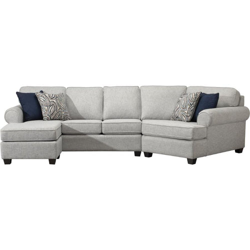 Victoria Grey Sectional With Chaise