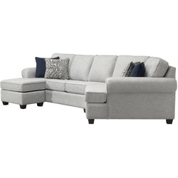 Victoria Grey Sectional With Chaise