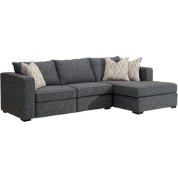 Sotto Navy 2 Piece Power Motion Sofa Sectional