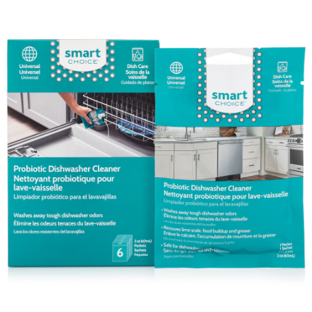 Smart Choice Probiotic Dishwasher Cleaner 6 Pack