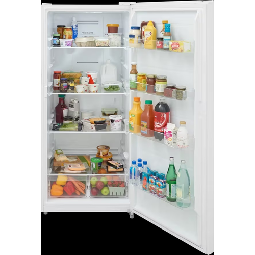 Frigidaire All Refrigerator, Frost Free, 21 Cu. Ft. 30” - White