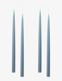 Blue Grey Danish Taper Candle | 2 Pack