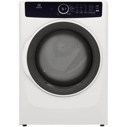 Electrolux 27" 8.0 cu. ft. Electric Front Load Steam Dryer - White