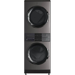 Electrolux Laundry Tower 27" - 5.2 Cu. Ft. Washer / 8.0 Cu. Ft. Dryer - Titanium