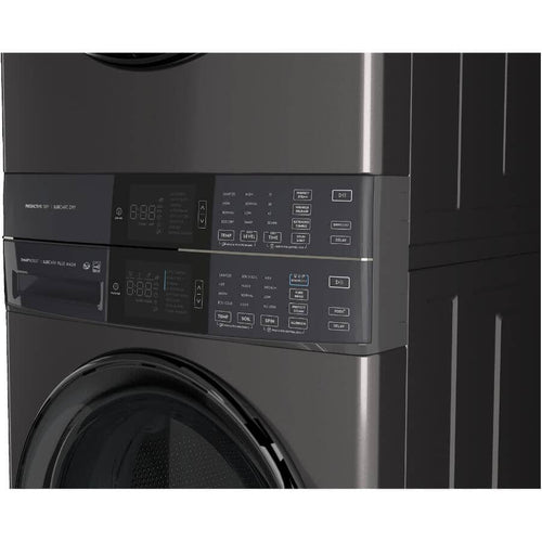 Electrolux Laundry Tower 27" - 5.2 Cu. Ft. Washer / 8.0 Cu. Ft. Dryer - Titanium