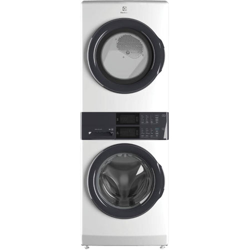 Electrolux Laundry Tower 27" - 5.1 Cu. Ft. Washer / 8.0 Cu. Ft. Electric Dryer - White