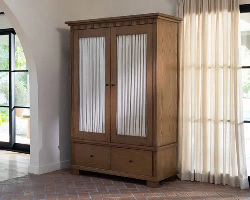 Lillian Tall Cabinet - Brown