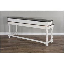 European Cottage Sofa Table