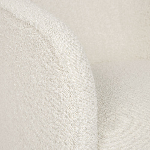 Evita Chair - Cream Boucle