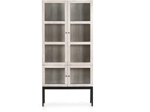 Four Hands Cabinet - Vintage White Oak - Mundi