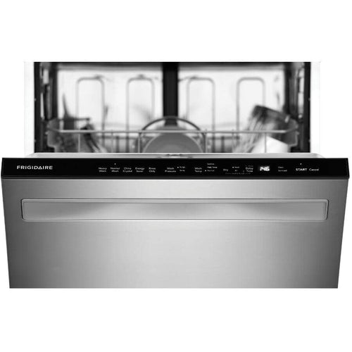 Frigidaire 24'' Stainless Steel Tub Built-In Dishwasher - Stainless Steel