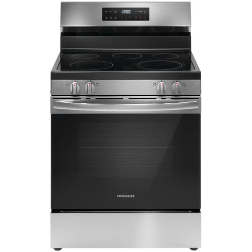 Frigidaire Range 30" 5.3 cu. ft. Freestanding Smooth Top Electric, Steam Clean - Stainless Steel