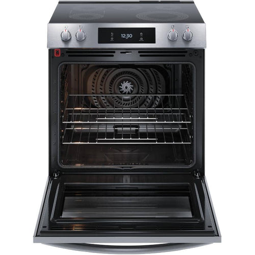 Frigidaire Gallery 30" 6.2 cu. ft. Smooth Top Electric Range with Total Convection - Stainless Steel