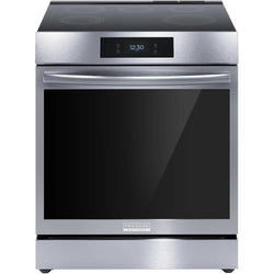 Frigidaire Gallery 30" 6.2 cu. ft. Smooth Top Electric Induction Range with Total Convection - Stainless Steel