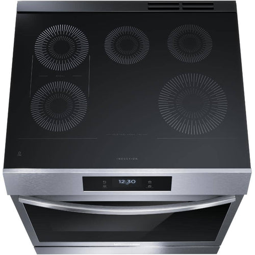 Frigidaire Gallery 30" 6.2 cu. ft. Smooth Top Electric Induction Range with Total Convection - Stainless Steel