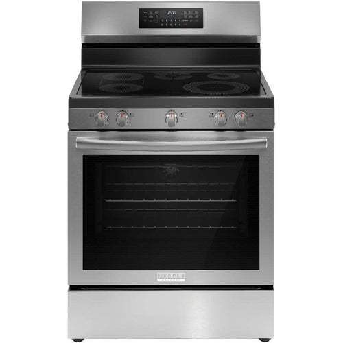 Frigidaire 30" 5.3 cu. ft. Smooth Top Electric Range with Total Convection - Stainless Steel