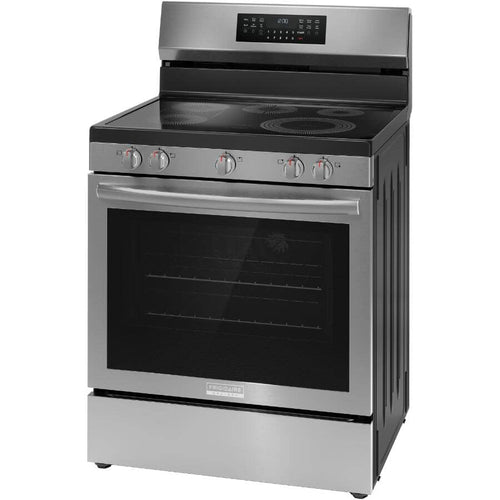 Frigidaire 30" 5.3 cu. ft. Smooth Top Electric Range with Total Convection - Stainless Steel