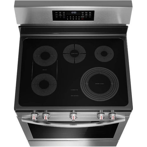 Frigidaire 30" 5.3 cu. ft. Smooth Top Electric Range with Total Convection - Stainless Steel