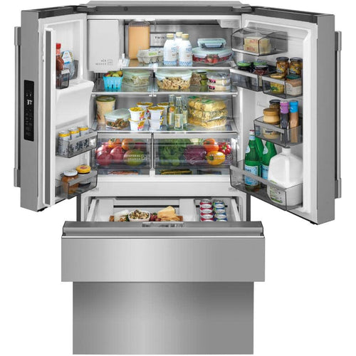 Frigidaire Professional Fridge 21.8 Cu. Ft. Counter Depth 4-door French Door - Stainless Steel