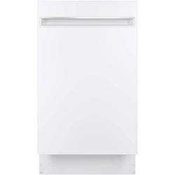 GE Profile Dishwasher 18" Built-In, Top Control - White