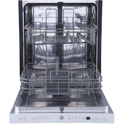 GE Dishwasher 24" - Top Control - White