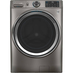 GE Washer 5.5 Cu. Ft. Front Load - Satin Nickel