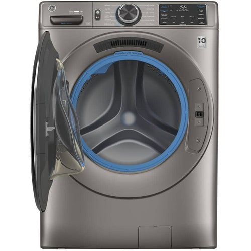 GE Washer 5.5 Cu. Ft. Front Load - Satin Nickel