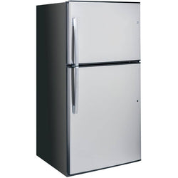 GE Refrigerator 18 Cu. Ft. - Stainless Steel