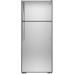 GE 30" 18 cu. ft. Top-Freezer Refrigerator - Stainless Steel