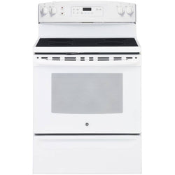 GE Range 30" Electric Smooth Top - White