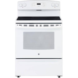 GE Range 30" Electric Smooth Top - 5.0 Cu. Ft. Oven - White