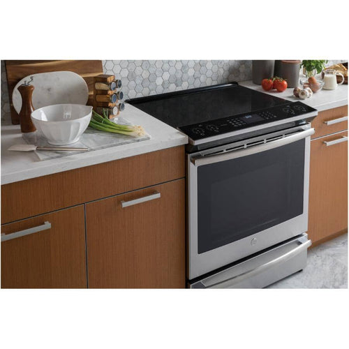 GE Profile Range 30" 5.3 Cu. Ft. Slide-In Induction - Stainless Steel