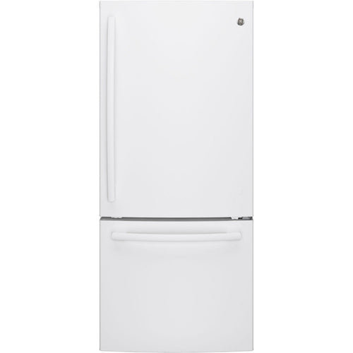 GE Refrigerator 20.9 cu.ft. Bottom Freezer - White