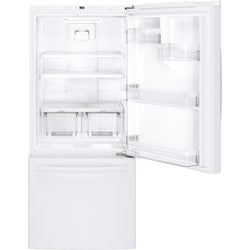 GE Refrigerator 20.9 cu.ft. Bottom Freezer - White