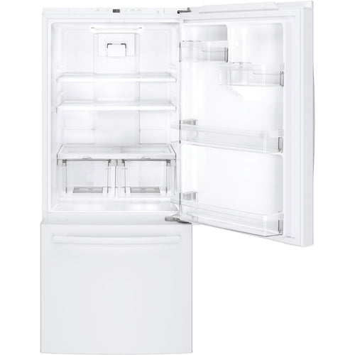 GE Refrigerator 20.9 cu.ft. Bottom Freezer - White