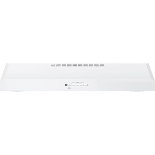 GE 30" 310 Max CFM Range Hood - White