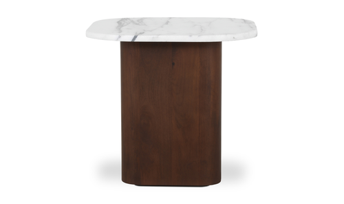 Dash Accent Table Calacatta Marble