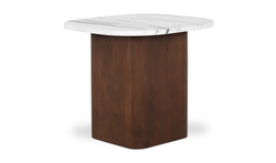 Dash Accent Table Calacatta Marble