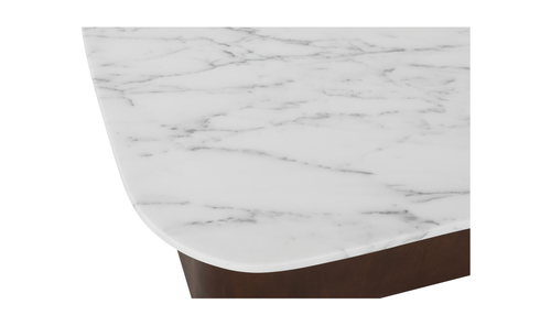 Dash Accent Table Calacatta Marble