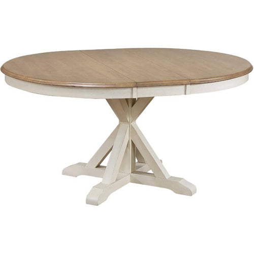 Barrie Round Dining Table - Grey