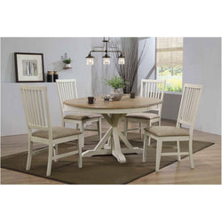 Barrie Round Dining Table - Grey